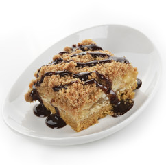Apple Pie With Caramel Syrup