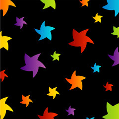 Fototapeta premium Colorful floral pattern background