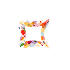 Decorative design element- mosaic patterns