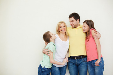 Obraz premium Parents and kids