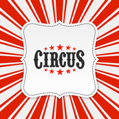 Circus poster background