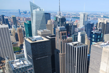 Manhattan, New York. City skyscrapers and skyline