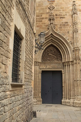 Fototapeta na wymiar Gothic Barcelona (Catalunya, Spain)