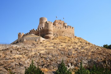 Fototapeta premium Biar castle, Alicante, Spain