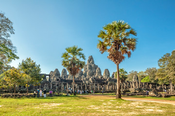 Obraz premium Bayon temple in Angkor Wat complex