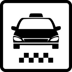 black taxi car