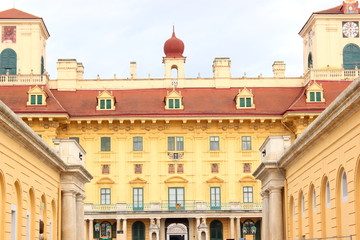 Ansicht von Schloss Esterhazy in Eisenstadt im Burgenland