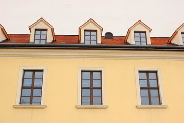 Fototapeta na wymiar Zobacz szczegóły na Zamek w Bratysławie na Słowacji