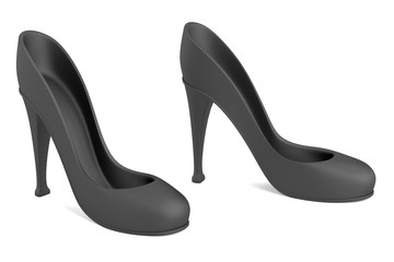 realistic 3d render of shoes