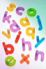 Scattered Fridge Magnets. Letters