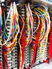 Innenleben Telefonanlage