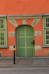 green door