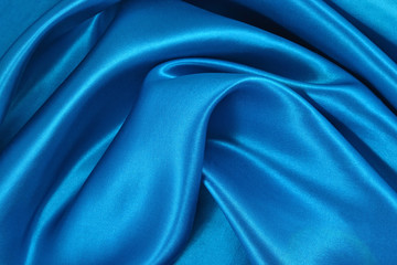Blue satin background