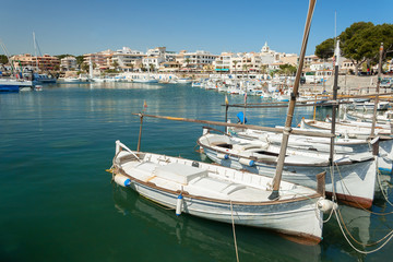Fototapeta na wymiar Haven of Cala Ratjada, Mallorca, Spain