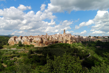 Fototapeta premium Pitigliano in Italy