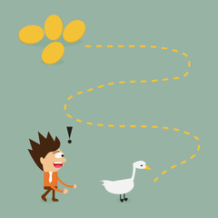 Business man found valued goose and way to golden eggs, investme