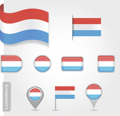 Luxembourg flag icon