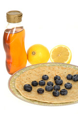 Pancakes with Blueberries