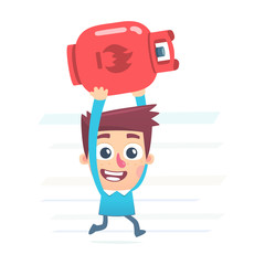 gas cylinder for kitchen