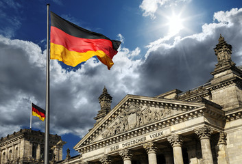 Obraz premium Deutscher Reichstag