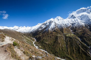 Beautiful landscape of Hymalayas mountains