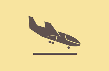 Travel Flat Icon. Vector Pictogram. EPS 10.