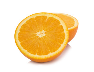 orange isolated on white background