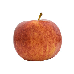 red apple isolated on white background