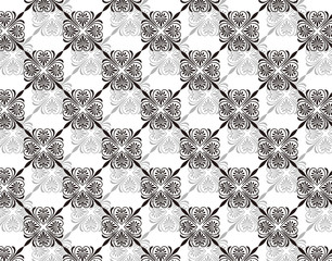 唐草模様のパターン