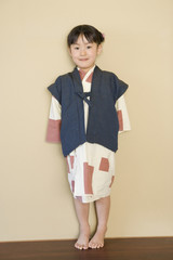 girl wearing yukata