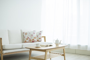 部屋の中にある家具