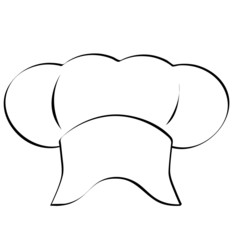 Abstract chef logo