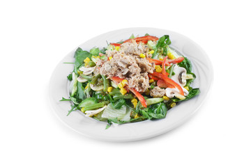 fresh chopped tuna salad