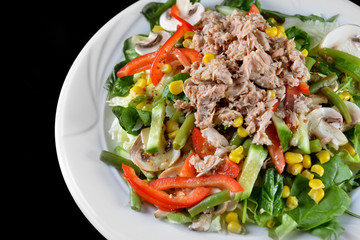 fresh chopped tuna salad