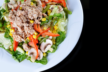 fresh chopped tuna salad