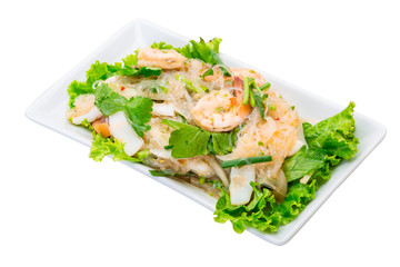 Glass noodle with shrimps