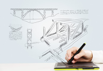 Designer at work