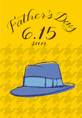 父の日　グリーティングカード