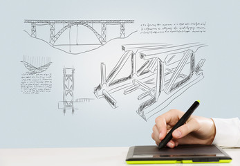 Designer at work