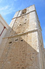 The church tower of Madre di Sant'Elia