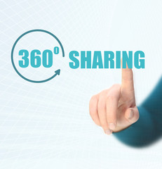 360 Degrees Sharing Concept