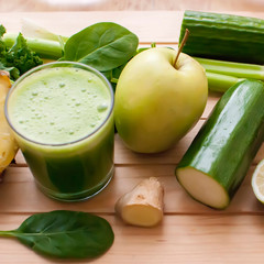 healthy green detox juice