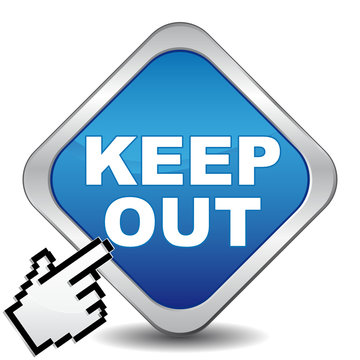 KEEP OUT ICON