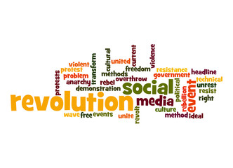 Revolution word cloud