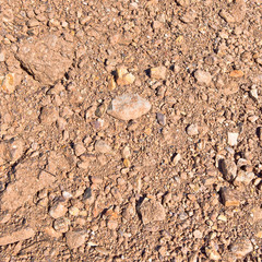 Sand ground textured.