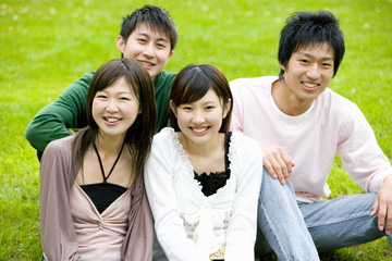 group of men and women