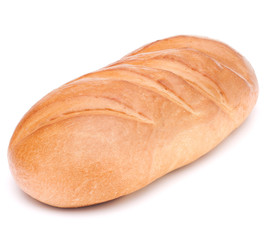 fresh bread isolated on white background cutout