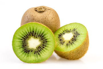 Two kiwi slices