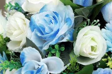 beautiful of rose artificial flowers