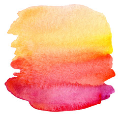 Abstract watercolor painted background